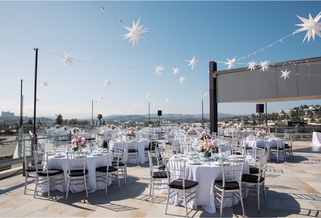 Moonlight Verands event venue set up for an outdoor corporate event in San Diego County